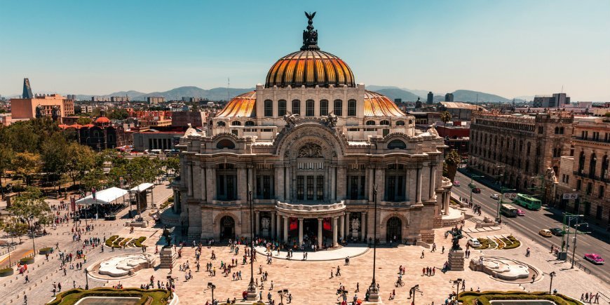 Mexico City Pallacio de Bellas Artes