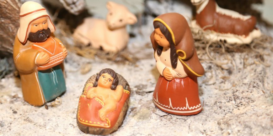 Nativity play in Peru