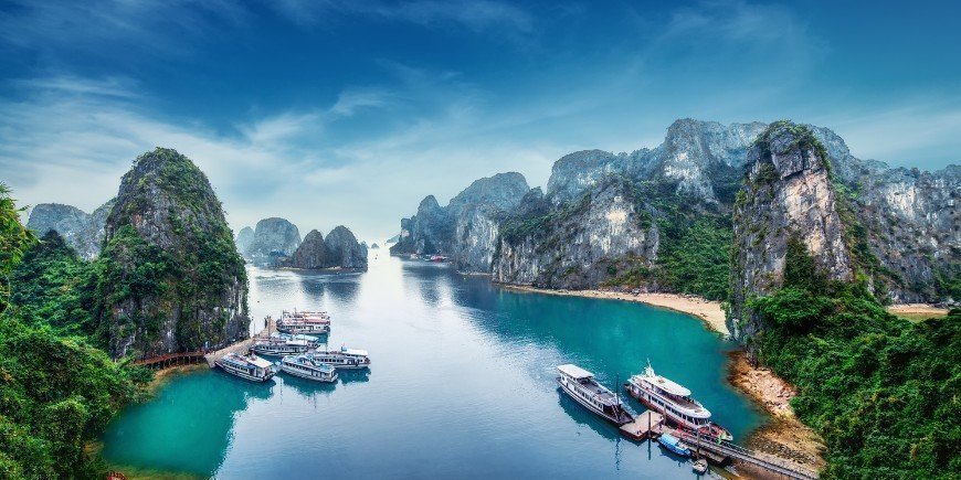 Ha Long Bay in Vietnam